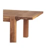 Allonge en chêne massif pour table carrée 120x120cm "Lodge Casita"