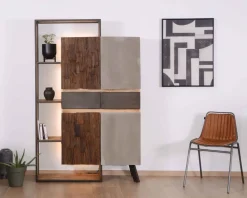 Armoire contemporaine avec LED 