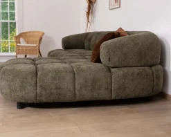 Canapé avec extension électrique et méridienne 