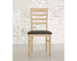 Chaise assise bycast chêne