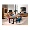 Enfilade design en teck recyclé motif nature brute "Copley"