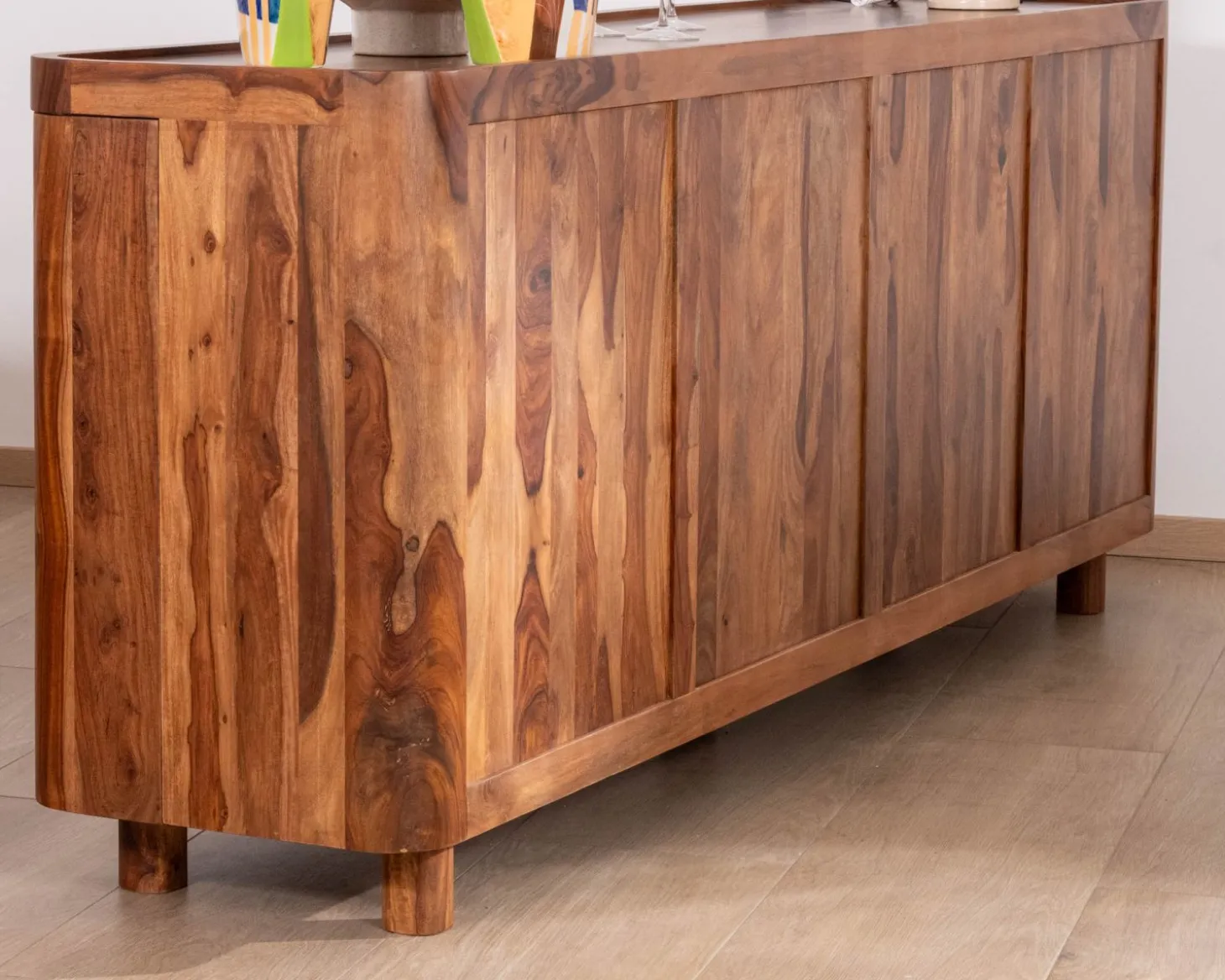 Enfilade en bois de palissandre "Rosewood" 200 cm