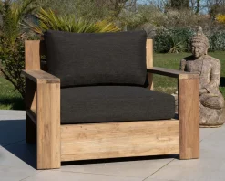 Fauteuil de jardin haut de gamme 