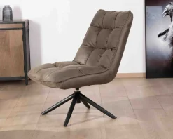 Fauteuil relax ultra-confort avec pied rotatif 