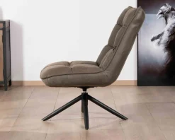 Fauteuil relax ultra-confort avec pied rotatif 