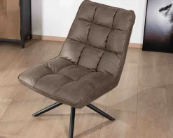 Fauteuil relax ultra-confort avec pied rotatif 