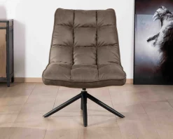 Fauteuil relax ultra-confort avec pied rotatif 