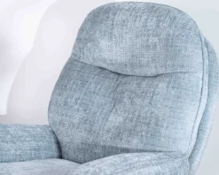 Fauteuil rotatif enveloppant avec repose-pieds 