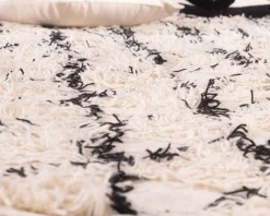 Grand tapis en coton et laine 200x300cm "Kavon"