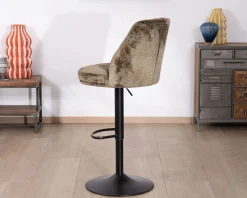 Lot de 2 chaises de bar réglables en hauteur 