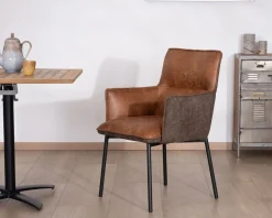 Lot de 2 chaises de repas confort