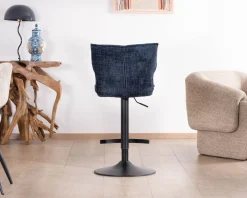 Lot de 2 chaises hautes matelassées réglables en hauteur 