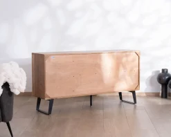 Meuble de rangement bas 160 cm avec tiroirs 