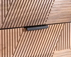 Meuble de rangement bas 160 cm avec tiroirs 