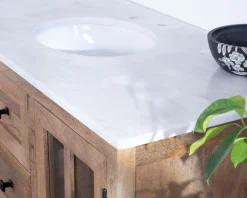 Meuble de salle de bain simple vasque 120 cm