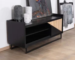 Meuble télé 140 cm en bois massif