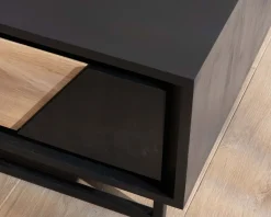 Meuble télé 140 cm en bois massif