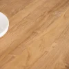 Table à manger ronde en teck recyclé et pieds mikado "Bahia" 130 cm