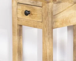 Table de chevet structure ouverte et 1 tiroir 
