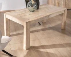 Table de repas extensible 200 à 290 cm en manguier "Jappy"