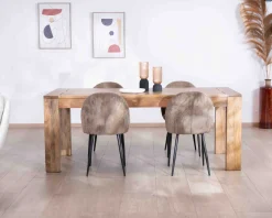 Table de repas extensible 200 à 290 cm 