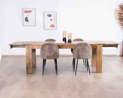 Table de repas extensible 200 à 290 cm 