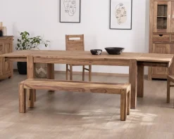 Table de salle à manger extensible en palissandre 