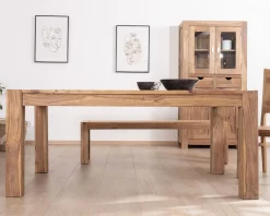 Table de salle à manger extensible en palissandre 