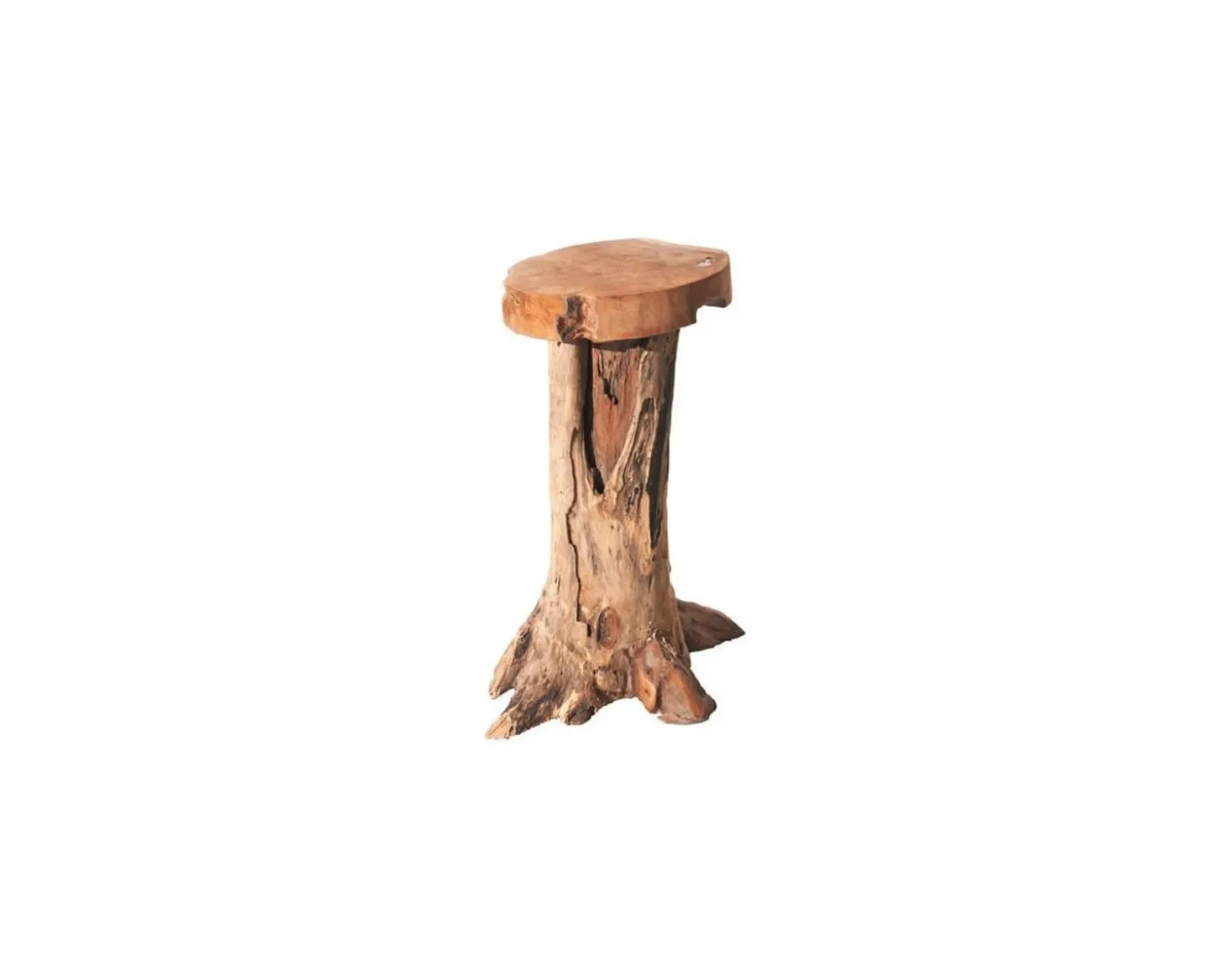Tabouret de bar teck massif "Farmer" Casita
