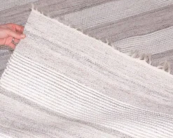 Tapis rayé coloris doux 120x180cm 